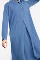 Tesettür giyim LACİVERT PAMUKLU 2&prime;Lİ PANTOLONLU TAKIM 4002