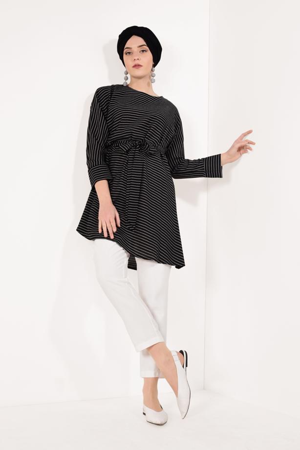 Vêtements hijab  T 4782 Meri Store-Pantolonlu Takım - TRENDTESETTÜR