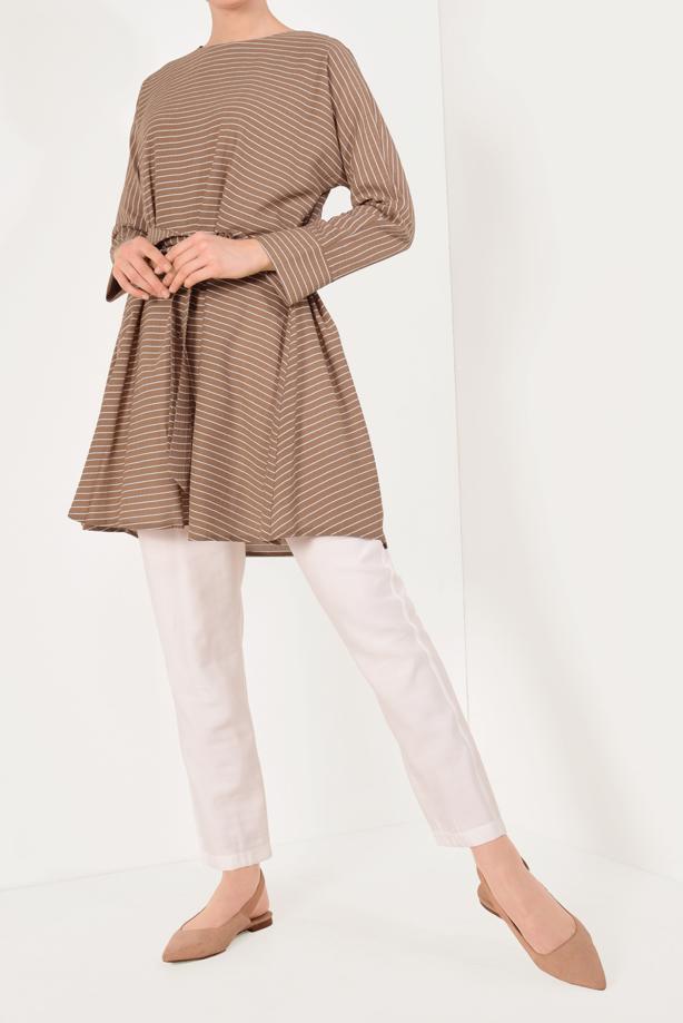 Vêtements hijab  T 4782 Meri Store-Pantolonlu Takım - TRENDTESETTÜR