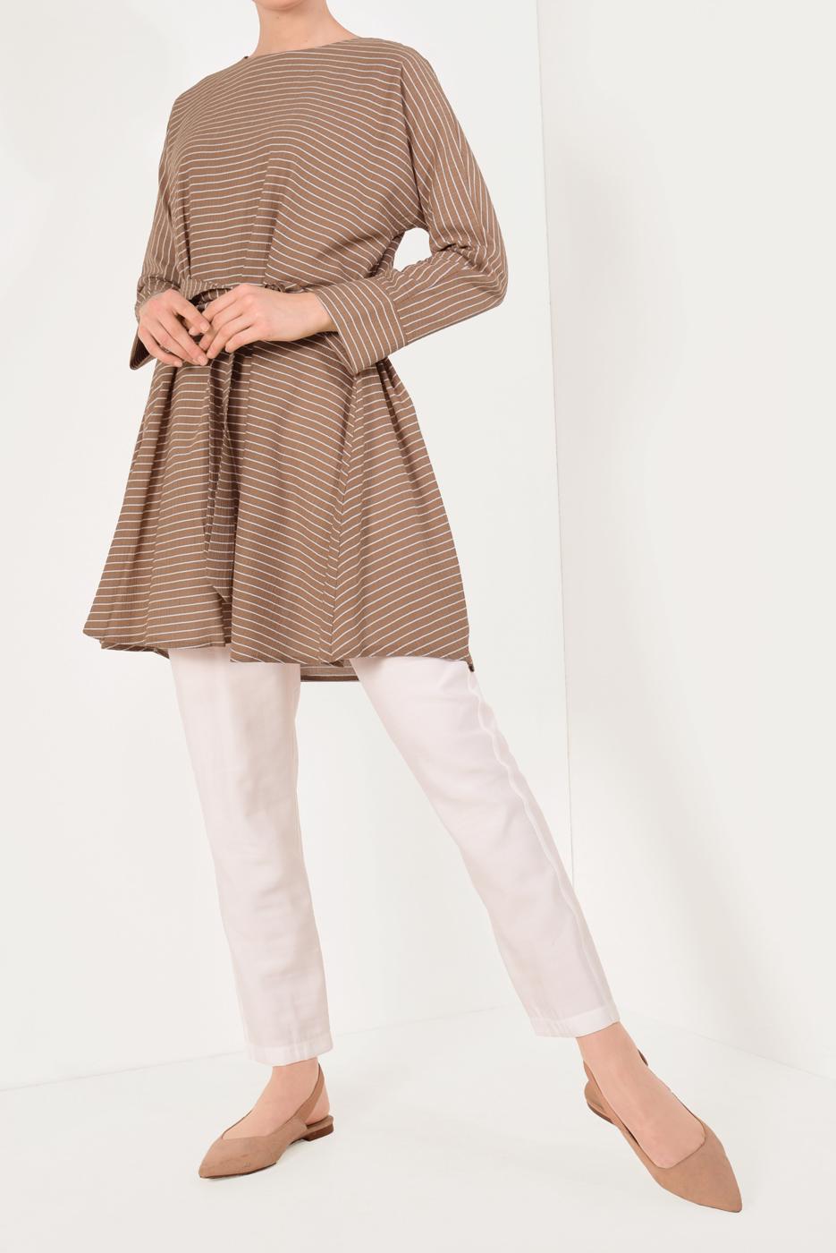 Hijab clothing TABA T 4782 Meri Store-Pantolonlu Takım