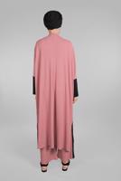 Tesettür giyim PEMBE YARASA KOL FİTİLLİ SALAŞ 2&prime;Lİ PANTOLONLU TAKIM 5116 