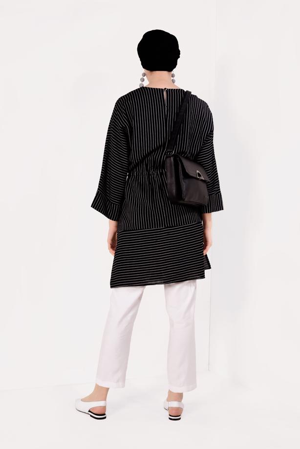 Vêtements hijab  T 5782 Meri Store-Pantolonlu Takım - TRENDTESETTÜR