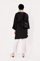 Vêtements hijab NOIR T 5782 Meri Store-Pantolonlu Takım