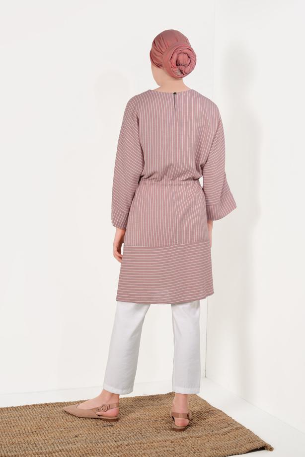 Vêtements hijab  T 5782 Meri Store-Pantolonlu Takım - TRENDTESETTÜR