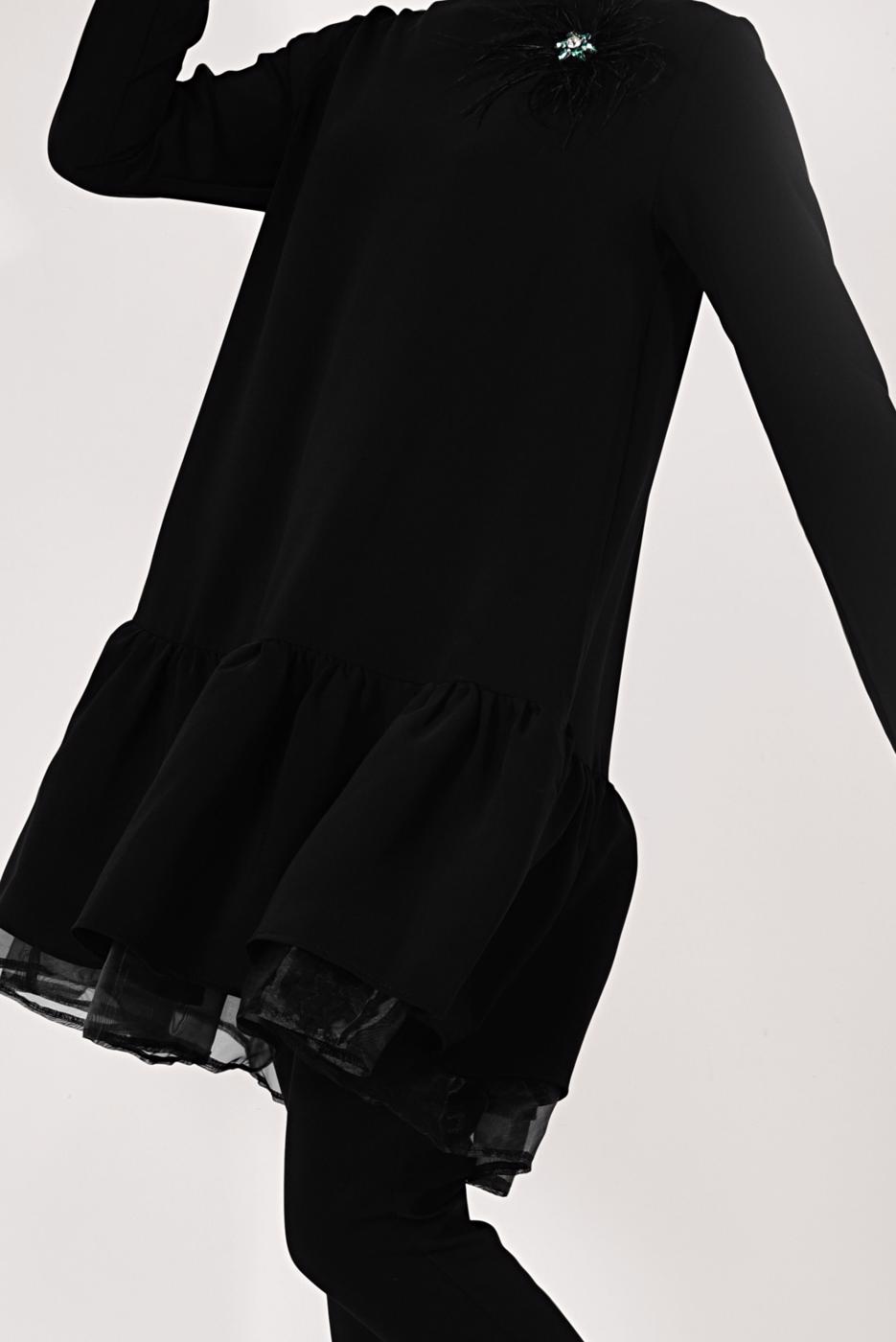 Vêtements hijab NOIR Costume de Pantalon T 7592 