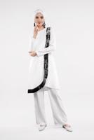 Tesettür giyim KREM PUL PAYET DETAYLI 2&prime;Lİ TAKIM 7812