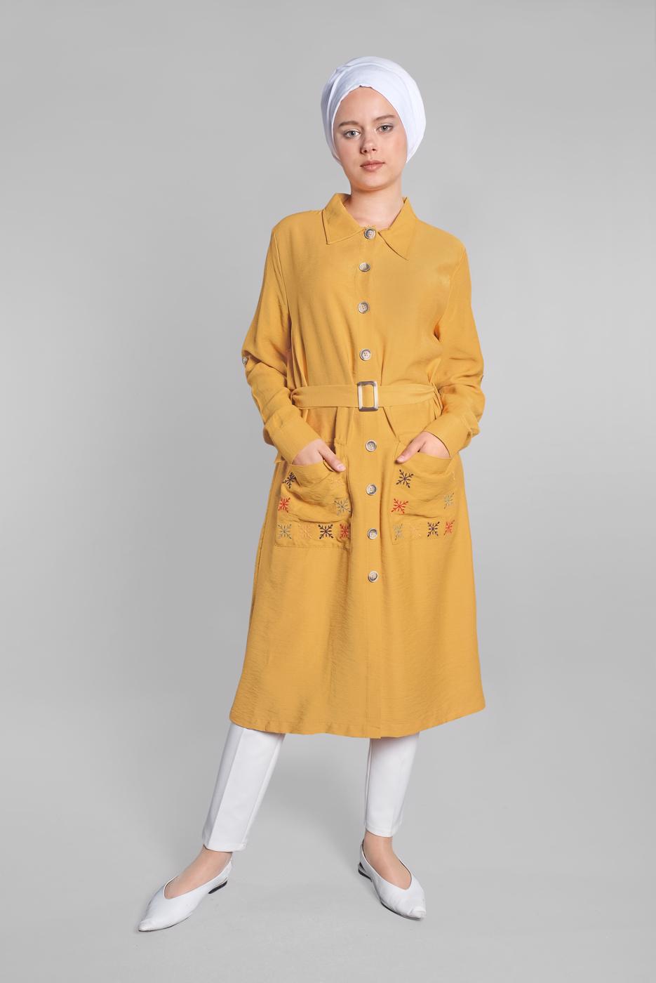 Vêtements hijab ORANGE Tunique T 3234 