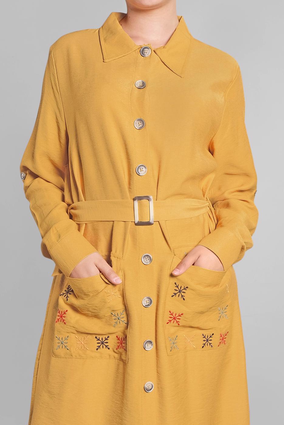 Vêtements hijab ORANGE Tunique T 3234 