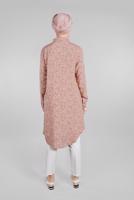 Hijab clothing POWDER Floral Hidden Button Tunic T 4804-3 