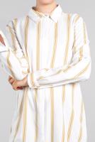 Vêtements hijab ÉCRU Tunique T 4804-3 