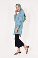 Vêtements hijab BLEU Tunique T 524310 