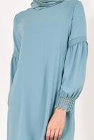 Vêtements hijab BLEU Tunique T 524310 