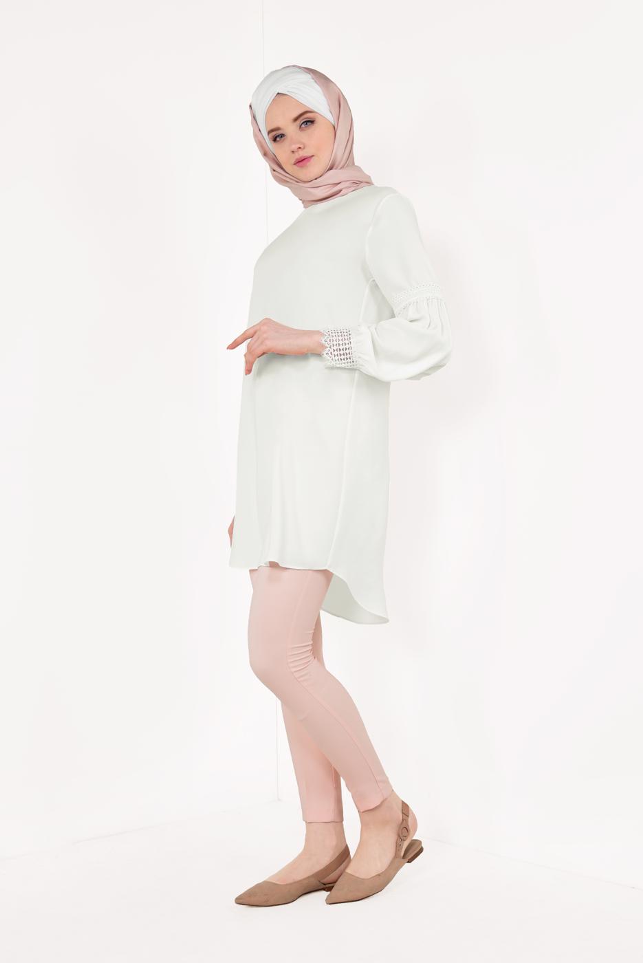 Vêtements hijab ÉCRU Tunique T 524310 