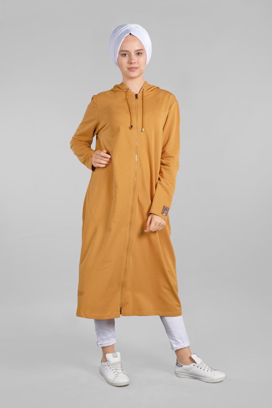 Vêtements hijab JAUNE Tunique T 20315