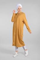 Vêtements hijab JAUNE Tunique T 20315