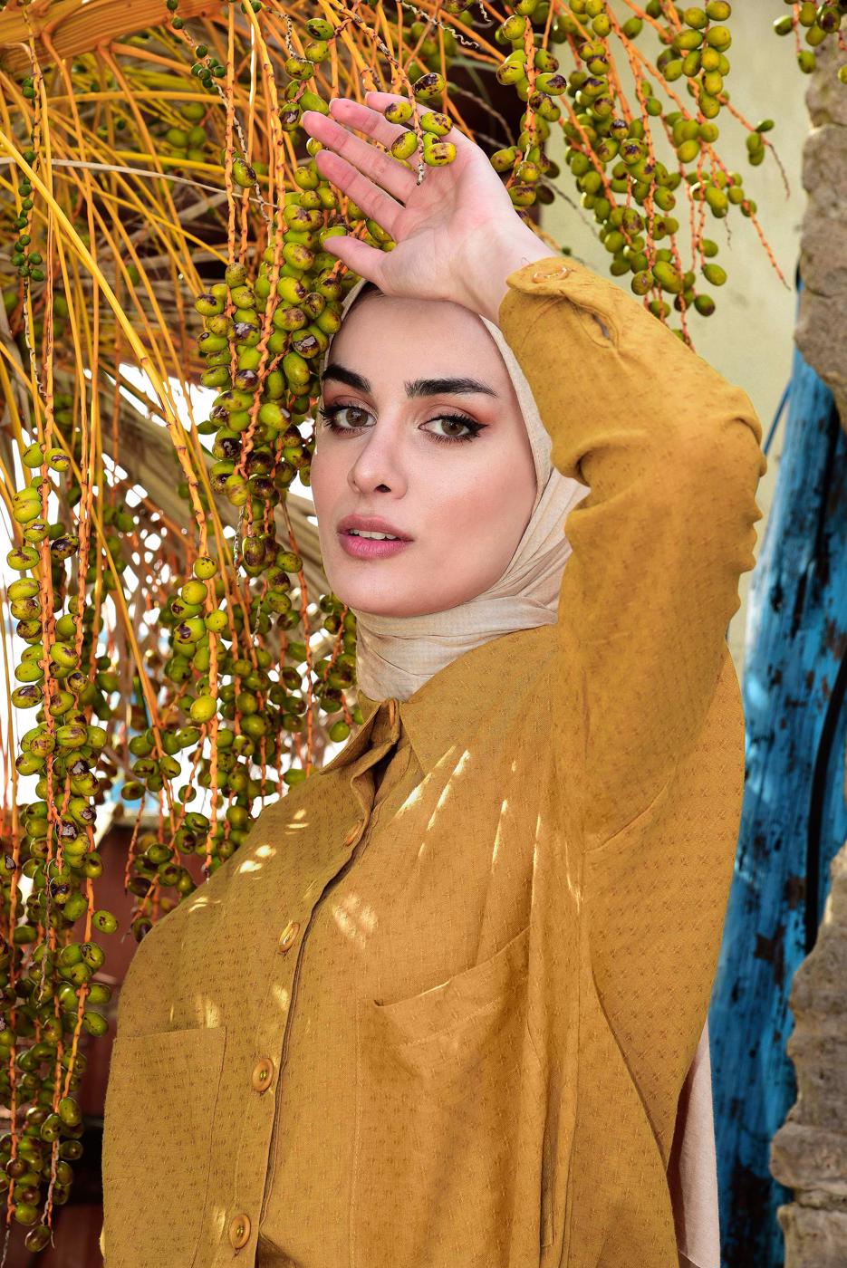 Vêtements hijab ORANGE T 22991 Pnk-Tunik