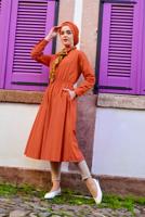 Vêtements hijab ORANGE TUNIQUE  60003