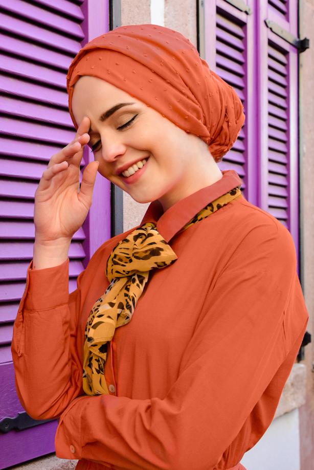 Vêtements hijab  SHIRRED WAIST TUNIC 60003 - TRENDTESETTÜR