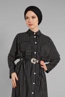 Vêtements hijab NOIR Tunique T 79202 