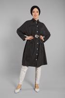 Vêtements hijab NOIR Tunique T 79202 