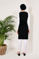 Vêtements hijab NOIR TUNIQUE T 8389
