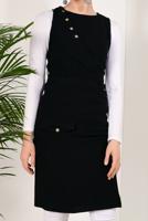 Vêtements hijab NOIR TUNIQUE T 8389