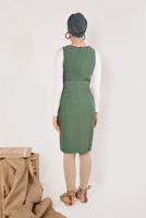 Vêtements hijab KAKI TUNIQUE T 83891