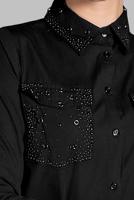 Vêtements hijab NOIR Tunique T 0174 