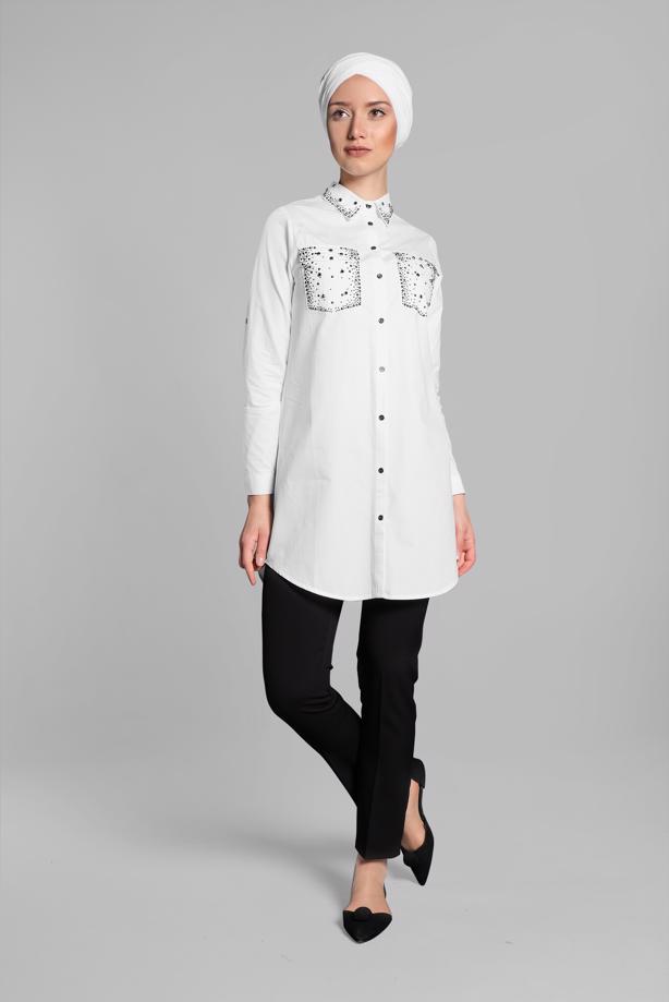 Vêtements hijab  Stoned Tunic T 0174  - TRENDTESETTÜR