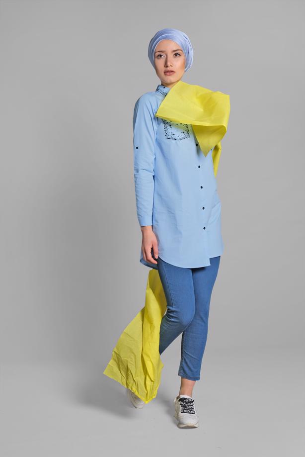 Vêtements hijab  Stoned Tunic T 0174  - TRENDTESETTÜR