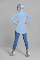 Vêtements hijab BLEU Tunique T 0174 