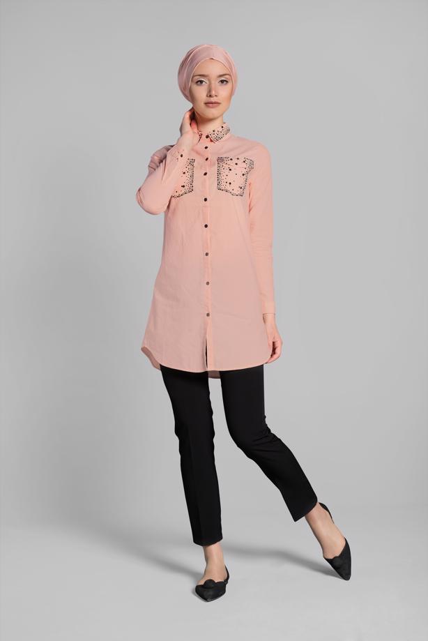 Vêtements hijab  Stoned Tunic T 0174  - TRENDTESETTÜR