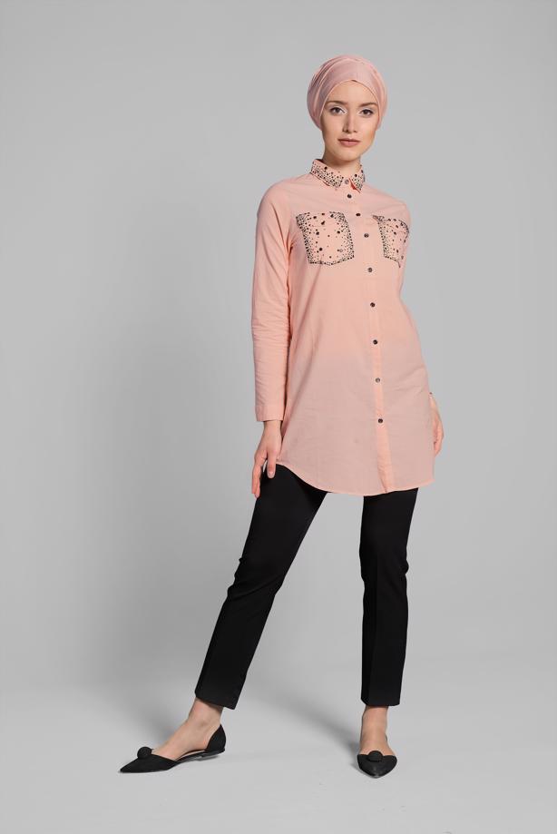 Vêtements hijab  Stoned Tunic T 0174  - TRENDTESETTÜR