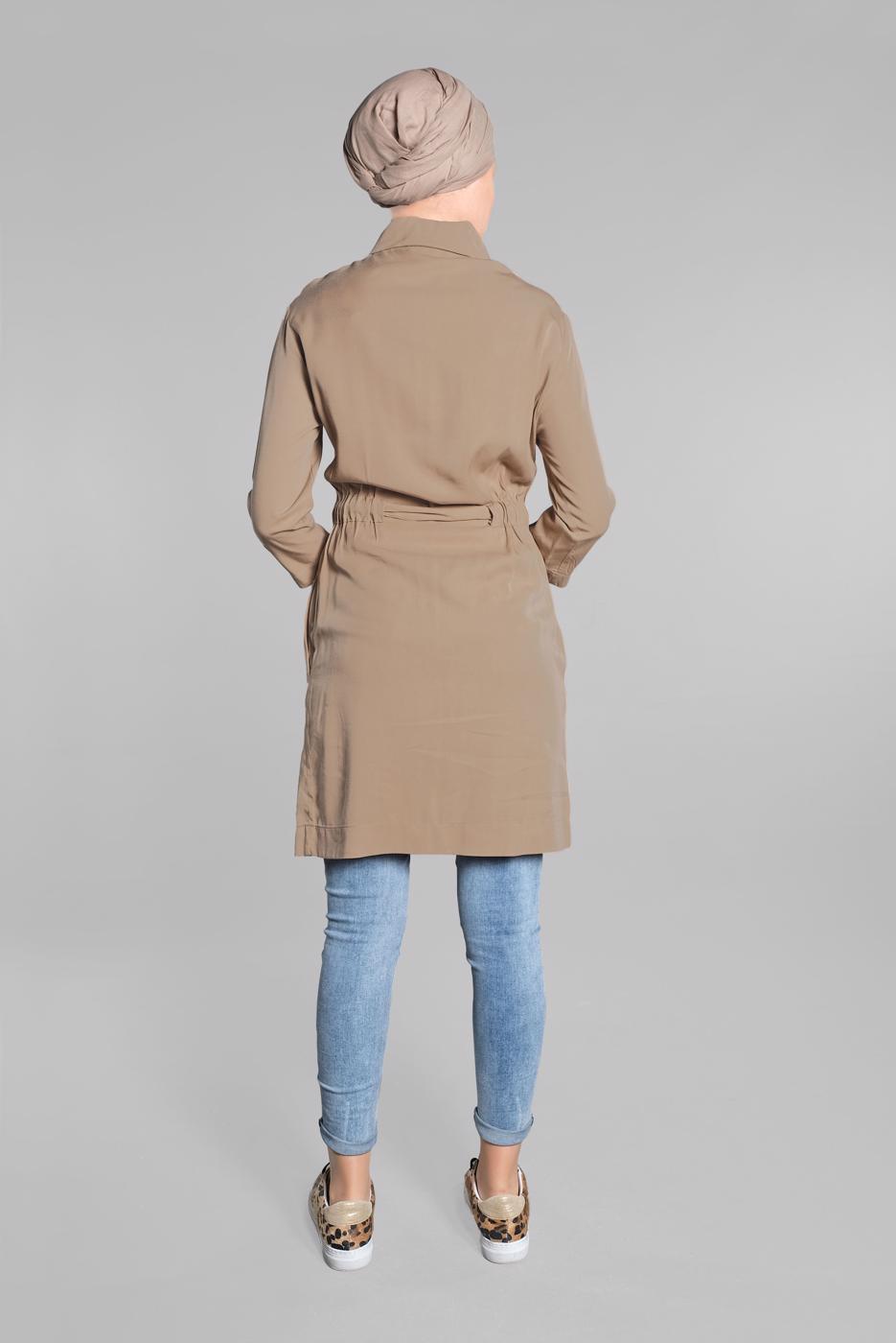 Vêtements hijab BEIGE Tunique T 826 