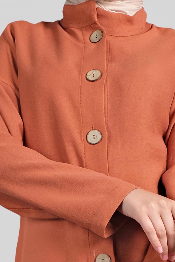 Vêtements hijab  MANDARIN COLLAR SHIRT 991  - TRENDTESETTÜR