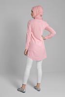 Hijab clothing POWDER EMBROIDERED COTTON TUNIC 2174 