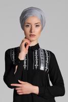 Vêtements hijab NOIR Tunique T 3691