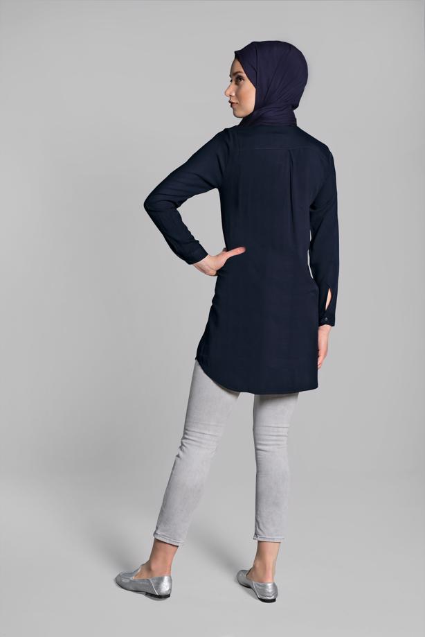 Vêtements hijab  Sequin Embroidered Tunic T 3691 - TRENDTESETTÜR