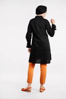 Tesettür giyim SİYAH RENKLİ NAKIŞLI TUNİK 4067