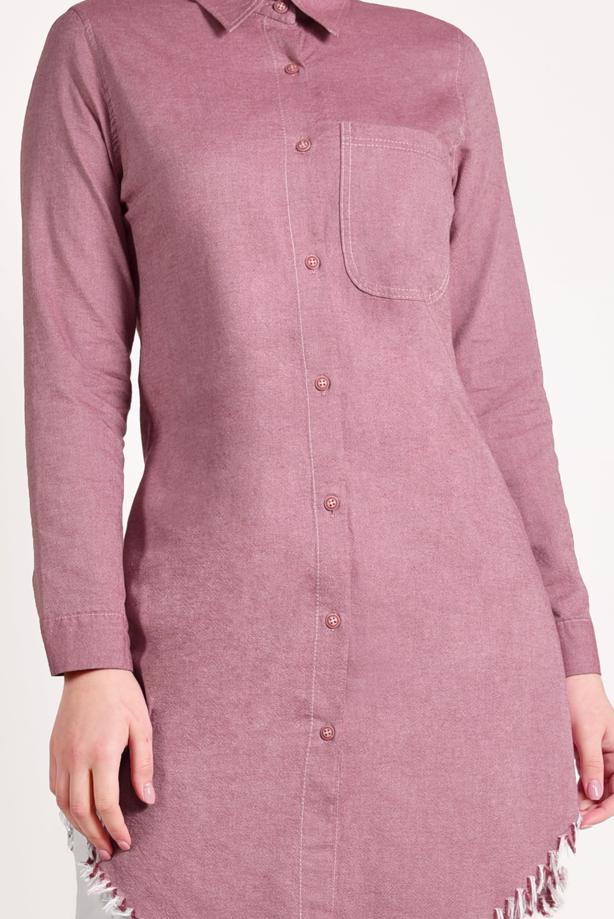 Vêtements hijab  FRINGED-HEM TUNIC  4129 - TRENDTESETTÜR