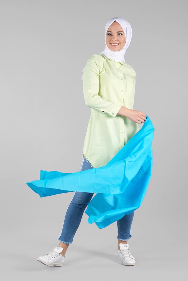Vêtements hijab  FRINGED-HEM TUNIC  4129 - TRENDTESETTÜR