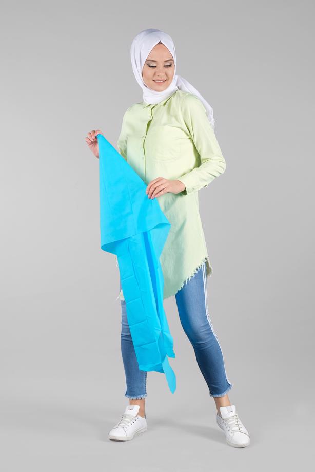 Vêtements hijab  FRINGED-HEM TUNIC  4129 - TRENDTESETTÜR