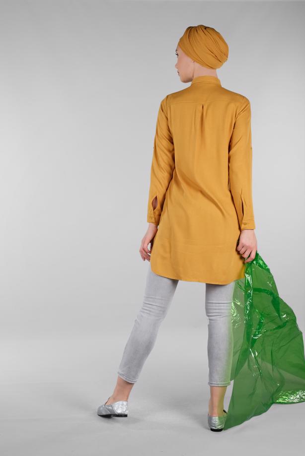 Vêtements hijab  TUNIC WITH SLITS 4174  - TRENDTESETTÜR