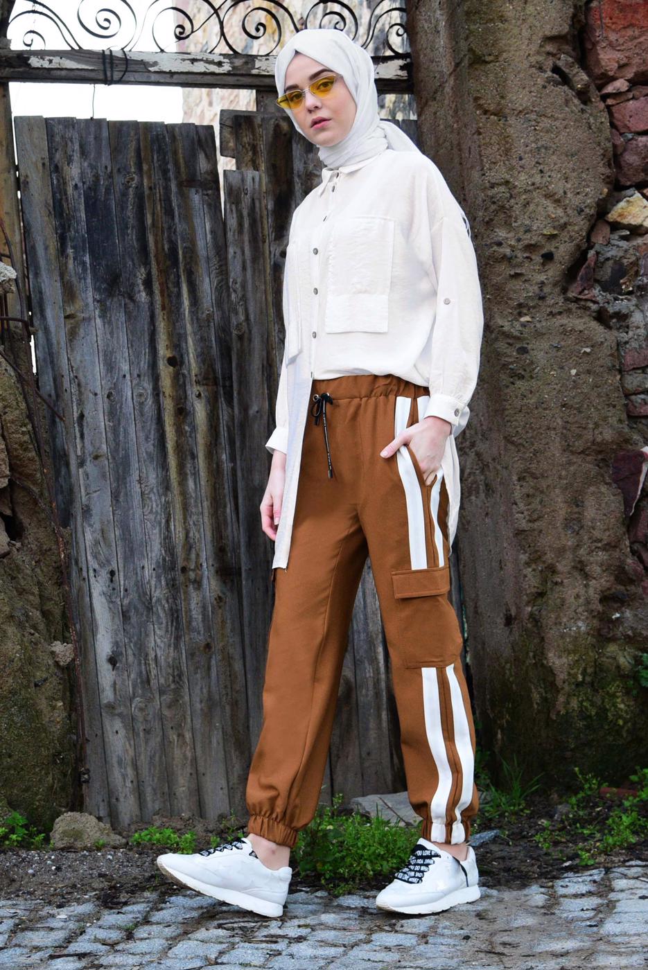 Vêtements hijab CRÈME Tunique T 4382 