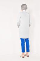 Vêtements hijab ÉCRU TUNIQUE À SEQUINS 4488