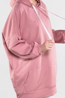 Hijab clothing PINK BASIC HOODIE 4912