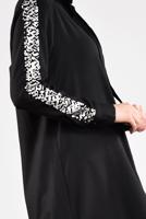 Tesettür giyim SİYAH KOLLARI PUL PAYETLİ TUNİK 5032