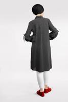 Hijab clothing BLACK STRIPPED TUNIC 6898 