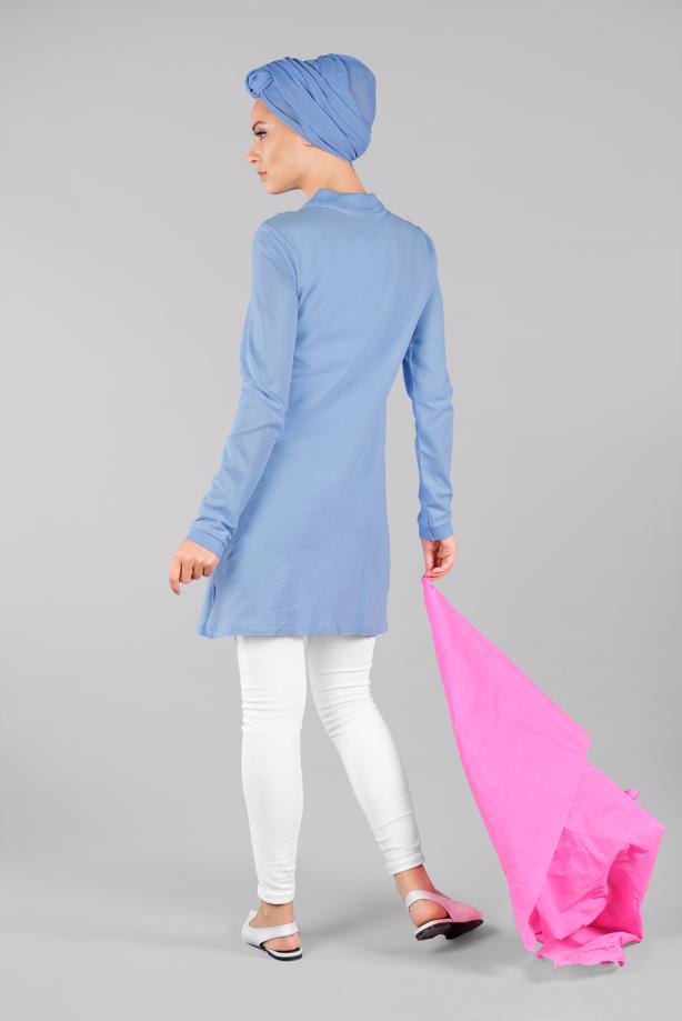 Vêtements hijab  POLO TUNIC 8107  - TRENDTESETTÜR