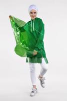 Vêtements hijab VERT SWEATSHIRT À CAPUCHE 8212 